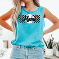 Baseball Mama Game Day Vibes Women Baseball Mom Comfort Colors Tank Top Light Green Baseball Mama Game Day Vibes Women Baseball Mom Comfort Colors Tank Top Light Green