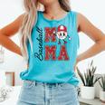 Baseball Mama Baseball Mom Game Day Senior Night Comfort Colors Tank Top Light Green