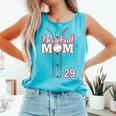 Baseball Mom 29 Number 29 Jersey Team Numbered Jersey Comfort Colors Tank Top Light Green Baseball Mom 29 Number 29 Jersey Team Numbered Jersey Comfort Colors Tank Top Light Green