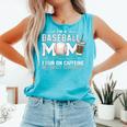 Baseball Mom Caffeine Fueled Game Day Essential Comfort Colors Tank Top Light Green Baseball Mom Caffeine Fueled Game Day Essential Comfort Colors Tank Top Light Green