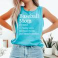 Baseball Mom Definition Sarcastic Sports Comfort Colors Tank Top Light Green Baseball Mom Definition Sarcastic Sports Comfort Colors Tank Top Light Green