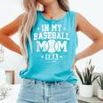 In My Baseball Mom Era Cool Mommy Comfort Colors Tank Top Light Green