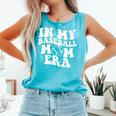 In My Baseball Mom Era Retro Groovy Comfort Colors Tank Top Light Green In My Baseball Mom Era Retro Groovy Comfort Colors Tank Top Light Green