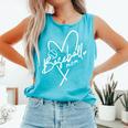 Baseball Mom Heart Game Day Mother's Day Player Comfort Colors Tank Top Light Green Baseball Mom Heart Game Day Mother's Day Player Comfort Colors Tank Top Light Green