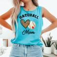 Baseball Mom Leopard Heart Baseball Player Kids Comfort Colors Tank Top Light Green Baseball Mom Leopard Heart Baseball Player Kids Comfort Colors Tank Top Light Green