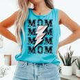 Baseball MOM Lightning Bolt Tshirt Retro Comfort Colors Tank Top Light Green Baseball MOM Lightning Bolt Tshirt Retro Comfort Colors Tank Top Light Green
