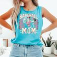 Baseball Mom Mama Mother's Cat In My Baseball Mom Era Comfort Colors Tank Top Light Green Baseball Mom Mama Mother's Cat In My Baseball Mom Era Comfort Colors Tank Top Light Green