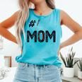 Baseball Mom Number One 1 Mother Baseball Lover Mother's Day Comfort Colors Tank Top Light Green Baseball Mom Number One 1 Mother Baseball Lover Mother's Day Comfort Colors Tank Top Light Green