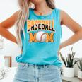 Baseball Mom Sports Orange Comfort Colors Tank Top Light Green Baseball Mom Sports Orange Comfort Colors Tank Top Light Green
