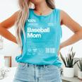 Baseball Mom Graphic Tees For Women Comfort Colors Tank Top Light Green Baseball Mom Graphic Tees For Women Comfort Colors Tank Top Light Green