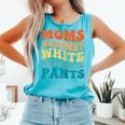 Baseball Moms Against Baseball Pants Groovy Softball Comfort Colors Tank Top Light Green Baseball Moms Against Baseball Pants Groovy Softball Comfort Colors Tank Top Light Green