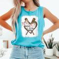 Baseball Moms Always Salty Mommy Comfort Colors Tank Top Light Green Baseball Moms Always Salty Mommy Comfort Colors Tank Top Light Green