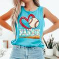 Baseball Nannie Baseball Heart Family Matching Comfort Colors Tank Top Light Green Baseball Nannie Baseball Heart Family Matching Comfort Colors Tank Top Light Green
