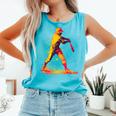 Baseball Player Comfort Colors Tank Top Light Green Baseball Player Comfort Colors Tank Top Light Green