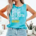 Baseball Player Get Up Get Outta Here Gone Home Run Comfort Colors Tank Top Light Green Baseball Player Get Up Get Outta Here Gone Home Run Comfort Colors Tank Top Light Green