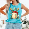 Baseball Santa Christmas Ball Baseball Lover Player Boys Comfort Colors Tank Top Light Green Baseball Santa Christmas Ball Baseball Lover Player Boys Comfort Colors Tank Top Light Green