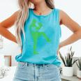 Baseball Shamrock St Patrick's Day Saint Paddy's Comfort Colors Tank Top Light Green Baseball Shamrock St Patrick's Day Saint Paddy's Comfort Colors Tank Top Light Green