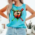 Baseball Six Seven 67 Meme Ice Cream Drip Xmas Men Women Comfort Colors Tank Top Light Green Baseball Six Seven 67 Meme Ice Cream Drip Xmas Men Women Comfort Colors Tank Top Light Green