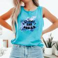 Baseball Sons Baseball Moms Squad Comfort Colors Tank Top Light Green
