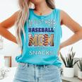 Baseball Sport I’m Just Here For The Snacks Baseball Mom Comfort Colors Tank Top Light Green Baseball Sport I’m Just Here For The Snacks Baseball Mom Comfort Colors Tank Top Light Green