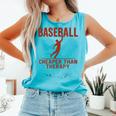 Baseball Tee For Men Women Comfort Colors Tank Top Light Green