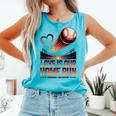 Baseball Valentine Forever On Deck For You Comfort Colors Tank Top Light Green Baseball Valentine Forever On Deck For You Comfort Colors Tank Top Light Green