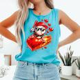 Baseball Valentine's Day Drip Ice Cream Team Comfort Colors Tank Top Light Green Baseball Valentine's Day Drip Ice Cream Team Comfort Colors Tank Top Light Green