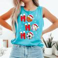 Basketball Baseball Soccer Christmas Ho Ho Ho Santa Xmas Comfort Colors Tank Top Light Green Basketball Baseball Soccer Christmas Ho Ho Ho Santa Xmas Comfort Colors Tank Top Light Green