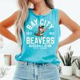 Bay City Beavers Baseball Club Estd 1913 Comfort Colors Tank Top Light Green Bay City Beavers Baseball Club Estd 1913 Comfort Colors Tank Top Light Green