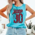 Betty Boop Baseball Logo Jersey With Stars Cute Cartoon Comfort Colors Tank Top Light Green