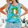 Boys St Patricks Day Kids Baseball Player Ice Cream Drip Comfort Colors Tank Top Light Green Boys St Patricks Day Kids Baseball Player Ice Cream Drip Comfort Colors Tank Top Light Green