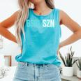 BSBL SZN Baseball Season Game Day Boys Girls Youth Comfort Colors Tank Top Light Green BSBL SZN Baseball Season Game Day Boys Girls Youth Comfort Colors Tank Top Light Green
