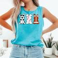 Bunny Football Baseball Sport Easter Day Comfort Colors Tank Top Light Green Bunny Football Baseball Sport Easter Day Comfort Colors Tank Top Light Green