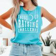 Busy Raising Ballers Graphic For Baseball Moms Comfort Colors Tank Top Light Green Busy Raising Ballers Graphic For Baseball Moms Comfort Colors Tank Top Light Green