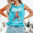 If You Can’t Handle Lacrosse Then Go Play Baseball Comfort Colors Tank Top Light Green