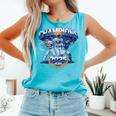 Champions 2025 Baseball Retro Athletic Celebration Theme Comfort Colors Tank Top Light Green