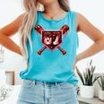 Chocolate 67 Drip Baseball Valentine Love Sports Comfort Colors Tank Top Light Green Chocolate 67 Drip Baseball Valentine Love Sports Comfort Colors Tank Top Light Green