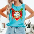 Christmas Baseball Ice Cream Drip Men Women Kids Comfort Colors Tank Top Light Green Christmas Baseball Ice Cream Drip Men Women Kids Comfort Colors Tank Top Light Green