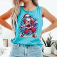 Christmas Baseball Santa Game Day Xmas Boys Kids Men Comfort Colors Tank Top Light Green Christmas Baseball Santa Game Day Xmas Boys Kids Men Comfort Colors Tank Top Light Green
