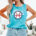 Chrysler Pacifica Baseball Mom Comfort Colors Tank Top Light Green
