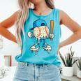 Cool Drip Baseball Shirt Youth Baseball Drip Comfort Colors Tank Top Light Green