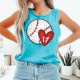 Custom Baseball Mom Number 17 Heart For Mom Mommy Premium Comfort Colors Tank Top Light Green Custom Baseball Mom Number 17 Heart For Mom Mommy Premium Comfort Colors Tank Top Light Green