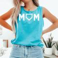 Cute Baseball Mom Favorite Player Mother's Day Comfort Colors Tank Top Light Green