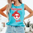 Cute Love Baseball BigLeague Babe Hot Baseball Mom Comfort Colors Tank Top Light Green