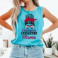 Dominican Baseball Mama Quote For a Dominican Baseball Mom Comfort Colors Tank Top Light Green