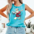 Dominican Santa Christmas Beisbol Baseball Dominicano Comfort Colors Tank Top Light Green Dominican Santa Christmas Beisbol Baseball Dominicano Comfort Colors Tank Top Light Green