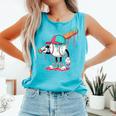 Drip Baseball For Boys Ice Cream Drip Youth Boys Sprinkles Comfort Colors Tank Top Light Green