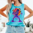 Drip Skeleton Batting Baseball Halloween Comfort Colors Tank Top Light Green Drip Skeleton Batting Baseball Halloween Comfort Colors Tank Top Light Green