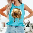 Dripping Gold Drip Baseball Game Day Player Coach Baller Comfort Colors Tank Top Light Green Dripping Gold Drip Baseball Game Day Player Coach Baller Comfort Colors Tank Top Light Green