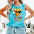 Drippy Pizza Baseball Slice Cartoon Sports Food Comfort Colors Tank Top Light Green Drippy Pizza Baseball Slice Cartoon Sports Food Comfort Colors Tank Top Light Green